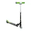 Authentic Sports & toys Trottinette en aluminium -noir / vert - avec les roues lumineux