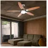 Etc-shop - Ventilateur de plafond avec éclairage Interrupteur à tirett...