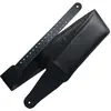 Richter 2061 Black Strapzilla V Guitar Strap sangle de guitare rembour...