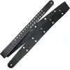 Richter 1504MD-C Mike Dirnt Signature, Black/Chrome, sangle de guitare