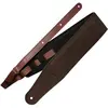 Richter 2023 Beavertail, Bullneck Wild Brown, Sangle de Guitare
