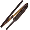 Richter 2011 Brown Slinky Vintage Guitar strap sangle de guitare et ba...
