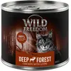 6x200g Adult : Deep Forest - gibier, poulet Wild Freedom nourriture humide pour chat
