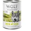 6x400g Wolf of Wilderness nourriture humide Green Fields, agneau