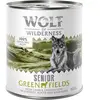 6x800g Senior Green Fields agneau, poulet 0% céréales Wolf of Wilderness - Nourriture pour chien