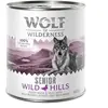 6x800g Senior Wild Hills canard, veau 0% céréales Wolf of Wilderness - Nourriture pour chien