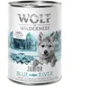 6x400g Little Junior Blue River poulet, saumon 0% céréales Wolf of Wilderness - Nourriture chien