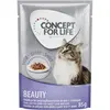 12x85g Beauty en sauce Concept for Life - Sachets et Boîtes pour Chat