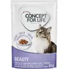 12x85g Beauty en gelée Concept for Life - Sachets et Boîtes pour Chat