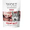 Offre d'essai : Croquettes, boîtes et friandises Wolf of Wilderness - Friandises Bouchées High Valley, boeuf (180 g)