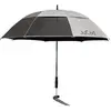 Parapluie télescopique avec tige JuCad Windproof & Window Argenté 140 ...