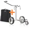 Chariot manuel de golf 3 roues JuStar Argenté TU JUSTAR-SIM