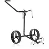 Chariot électrique 2 roues JuCad Carbon Shine - noir brillant - 4 kg