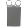 Porte-carte prv pour chariots JuCad - argenté
