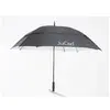 parapluie télescopique carré double voilure avec tige JuCad Noir TU JS3WP-BL