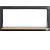 Étagère modulable noire 80 x 40cm Fläpps - Ambivalenz