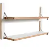 Double étagère modulable blanche 80 x 40 cm Fläpps - Ambivalenz