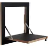 Étagère modulable carrée noire 40 x 40 cm Fläpps - Ambivalenz