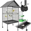 TECTAKE Cage à oiseaux 168 cm