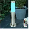 Lampe sur pied à changement de couleur rgb led allée de jardin éclaira...