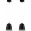 Etc-shop - Lot de 2 suspensions led suspendues salon lampe de couloir ...