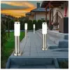 4x Lampadaire d'extérieur à led lampadaire éclairage de chemin d'accès...
