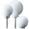 Ensemble de boules solaires 3x led, lumière de jardin, éclairage extér...