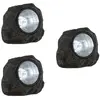 3 x pierre lampe extérieure del luminaire solaire led IP44 éclairage j...