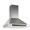KLARSTEIN Zelda Hotte aspirante inox 60cm montage mural 620 m³/h Touch timer