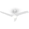 KLARSTEIN Figo ventilateur de plafond 52 55 W plafonnier 2x42 W télécommande blanc