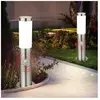 Lot de 2 lampes d'extérieur led 9,5 watts, éclairage sur pied, lampe d...