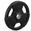 1 x 15kg Poids disques olympiques en fonte rêvetement caoutchouc avec ...