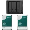Synology DS425+ DiskStation + 8 TB 2x Plus 3.5"" SATA 6Gb/s Festplatte...