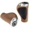 Poignées Ergon comfort GP1-L BioKork Gripshift® - marron/noir - TU