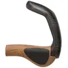 Poignées Ergon comfort GP5-S BioKork - marron/noir - Homme - Adulte