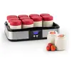 Klarstein Gaia - Yaourtière électrique 12 pots avec timer (volume tot...