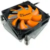 Dynatron Inter-Tech Argus T-200 Processeur Refroidisseur 8 cm Noir, Orange - Neuf