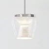 Serien Lighting Suspension LED Annex avec verre de cristal