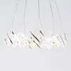 Serien Lighting Suspension LED à maillage en accordéon Zoom