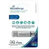 MediaRange MR937 Clé USB 64GB Argent Combo Flash Drive USB 3.1 + Typ C
