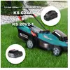Könner&söhnen - Tondeuse à batterie ks 33LM-20V + ks C24A + ks 20V2-1