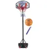 Hudora Ensemble Panier De Basket All Stars 205 Ballon Et Pompe Multicolore