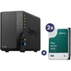 Synology DiskStation DS225+ 2 baies Serveur NAS Boîtier vide+ 2x Plus ...