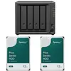 Synology DS925+ DiskStation + 24 TB 2x Plus 3.5"" SATA 6Gb/s Festplatt...