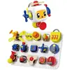 Set Busy Board Delux - Top Bright - Cube Et Planche - 15 Gadgets - Serrures - Klaxon - Boutons