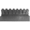LEGO® 2x4x6 Plaque de roche Montagne Gris foncé - 47847 NOUVEAU  Quant...