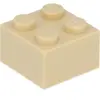 LEGO® Briques 2X2 Beige clair - 3003 NOUVEAU  Quantité 100x