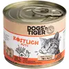 6x200g Dogs’n Tiger Adult dinde savoureuse, nourriture humide pour chat