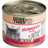 6x200g Dogs’n Tiger Adult boeuf fondant, nourriture humide pour chat