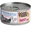 12 x 70g Dogs’n Tiger Cat Filet, filets de thon et crevettes, nourriture humide pour chat